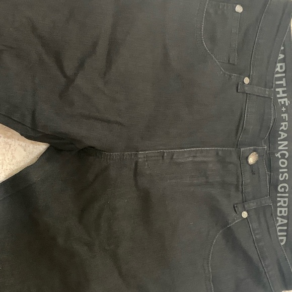 Marithe Francois Girbaud Slim Fit Denim Jeans (Black) - Picture 12 of 16